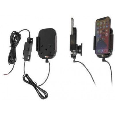 Brodit Aktiv Qi-hållare för fast installation 719235 (iPhone 12/12 Pro)