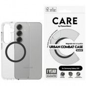 CARE By PanzerGlass Galaxy S25 Mobilskal MagSafe QI Urban Combat - Svart