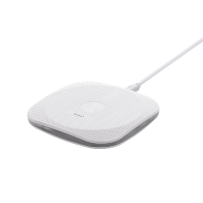 DELTACO Qi-laddare, 1A 5W output - Vit