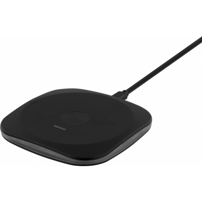 Deltaco Qi-laddare 1A - Vit