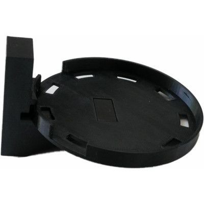 Deltaco Väggfäste för Deltaco Qi Fabric Charger 10W - Grå