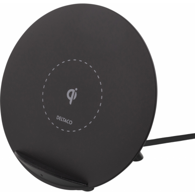Deltaco Wireless Charger Qi 5W - Svart