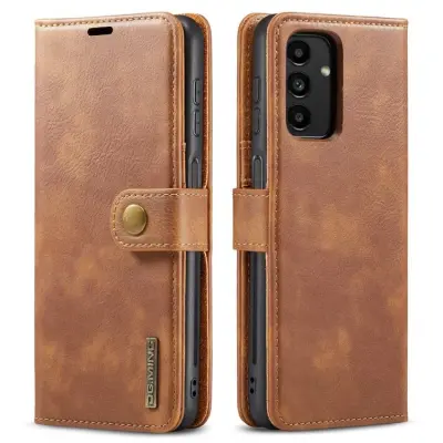 DG.MING Folio Flip Detachable Plånboksfodral Galaxy A13 4G - Brun