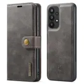 DG.MING Folio Flip Detachable Plånboksfodral Galaxy A33 5G - Grå
