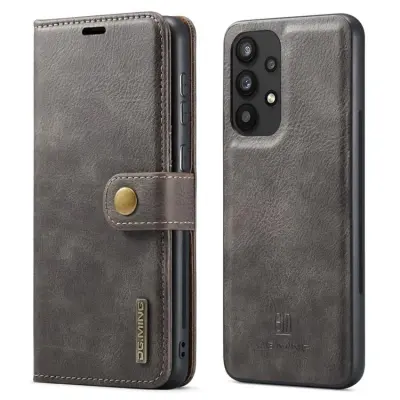 DG.MING Folio Flip Detachable Plånboksfodral Galaxy A33 5G - Grå