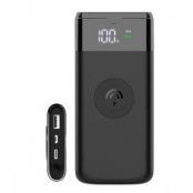 Dudao Power Bank 10000 mAh 3.0 Trådlös Laddare 10 W - Svart