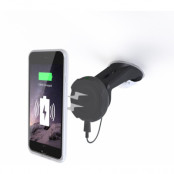 Exelium Car Holder Wireless Charger Qi (iPhone) - Svart