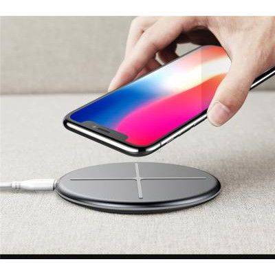 Floveme QI Trådlös Snabbladdare - Grå