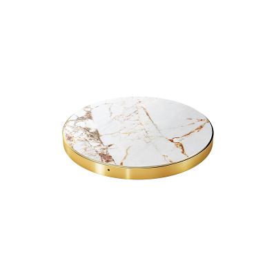 iDeal of Sweden Fashion Qi Charger Carrara Gold Marble