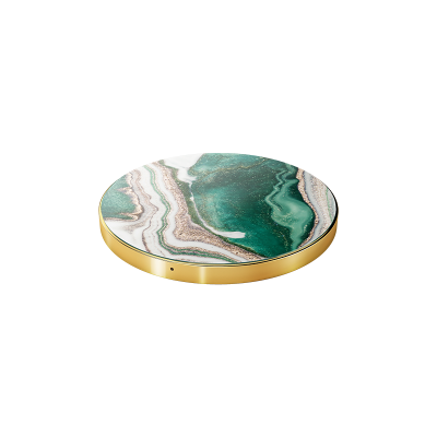 iDeal of Sweden Fashion Qi Charger Golden Jade Marble