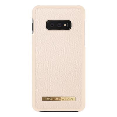 iDeal of Sweden Fashion case saffiano Galaxy S10e - Beige