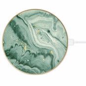 Ideal Of Sweden Qi Trådlös Laddare - Mint Swirl Marble