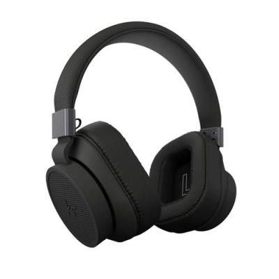 KITSOUND Hörlur District ANC Over-Ear Trådlös Qi Laddning - Svart