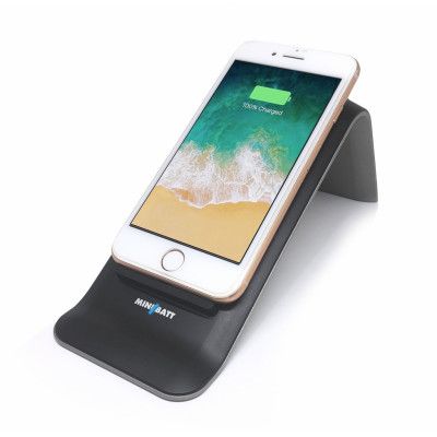 MiniBatt StandUp Desktop Qi Wireless Charger