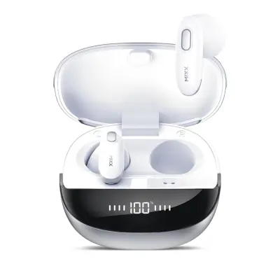 Mixx Qi TWS In-Ear Hörlurar Hybrid Charge 2 - Vit