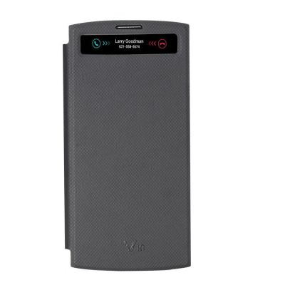 Qi Wireless Charger fönster fodral till LG V10 - Svart