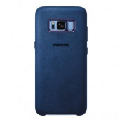 Samsung Alcantara Cover Galaxy S8+ - Blue