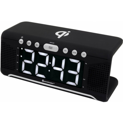 Soundmaster UR800SW - Klockradio Med Qi-laddning