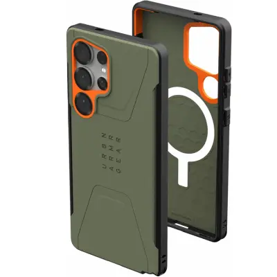 UAG Mobilskal till Galaxy S25 Ultra MagSafe Civilian Pro - Olive