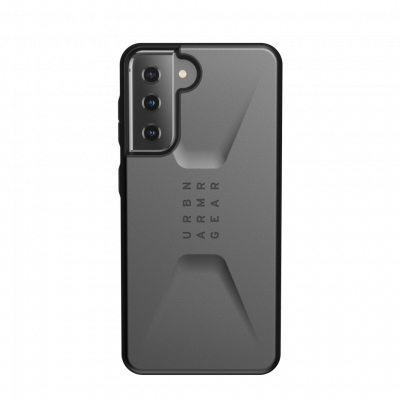 UAG Samsung Galaxy S21 Civil-Fodral Silver