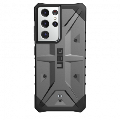 UAG Samsung Galaxy S21 Ultra Pathfinder-Fodral Silver
