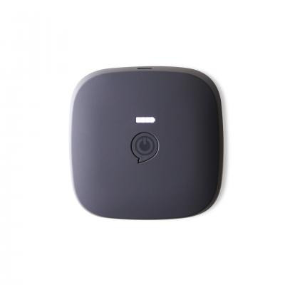 ZENS Powerbank QI Trådlös  7800mAh Laddas upp Trådlöst - Svart